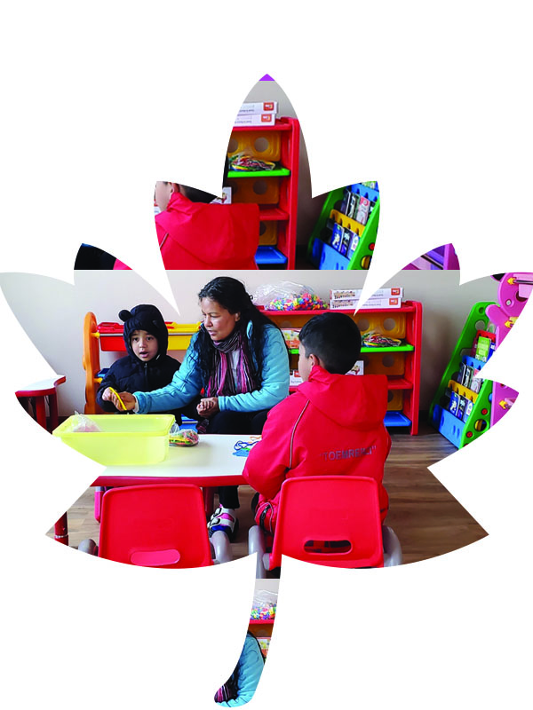 Montessori classroom environment